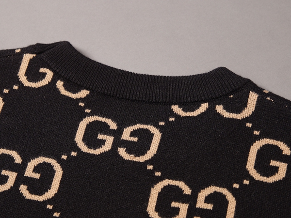 ブランドセーター角部分ディテール